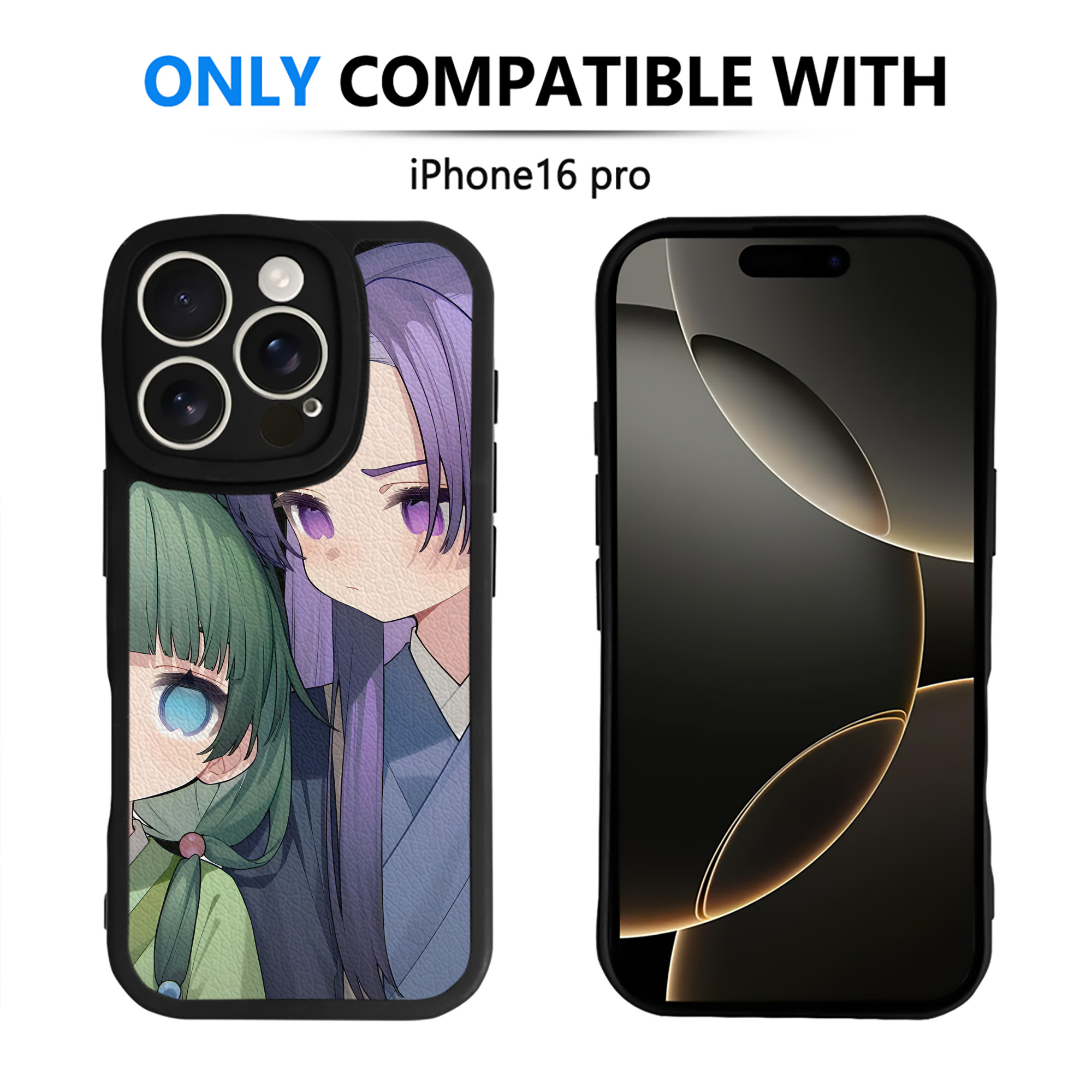 （画像用） 薬屋のひとりごと The Apothecary Diaries 【iPhone 16シリーズ対応】シリコンスマホケース（レザー調） 材質：シリコン